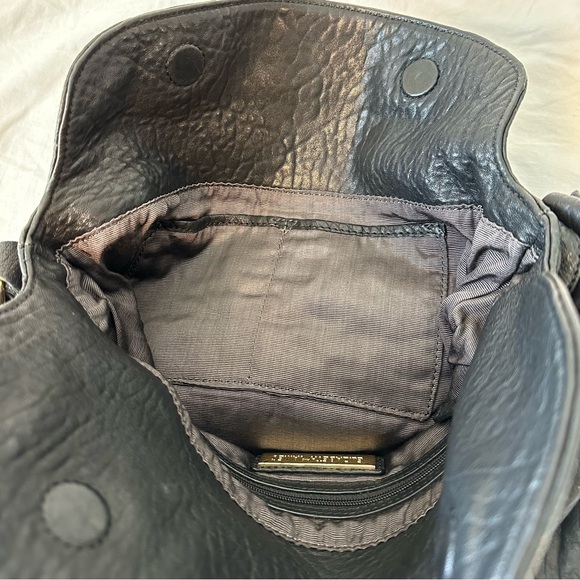 Elizabeth and James Black Leather shoulder Crossbody bag - Picture 5 of 8